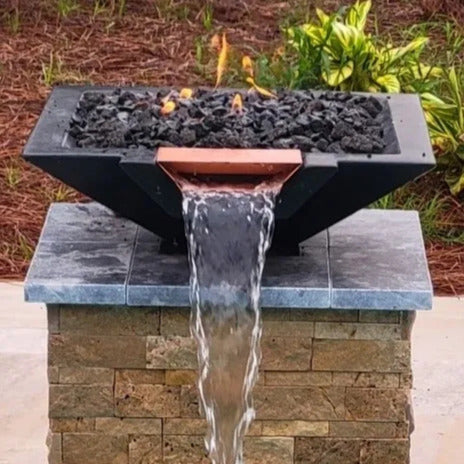 Square Fire/Water Bowls: Auto Ignition