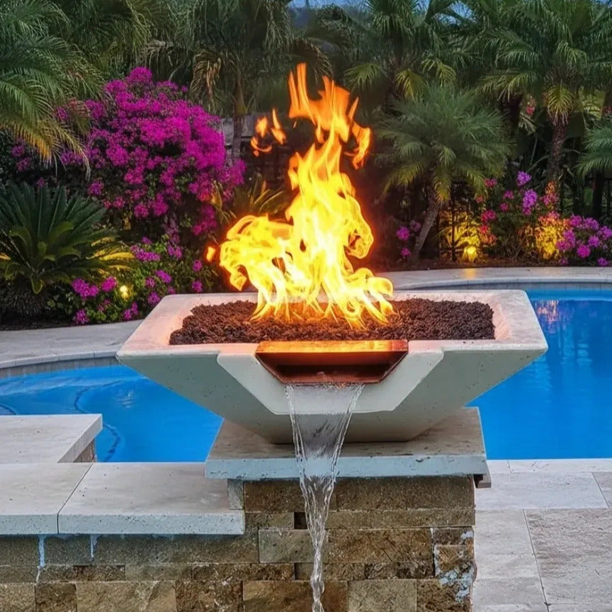 Square Fire/Water Bowls: Auto Ignition