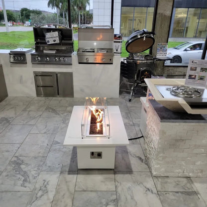 TESSARAI 2pc GFRC Fire Table