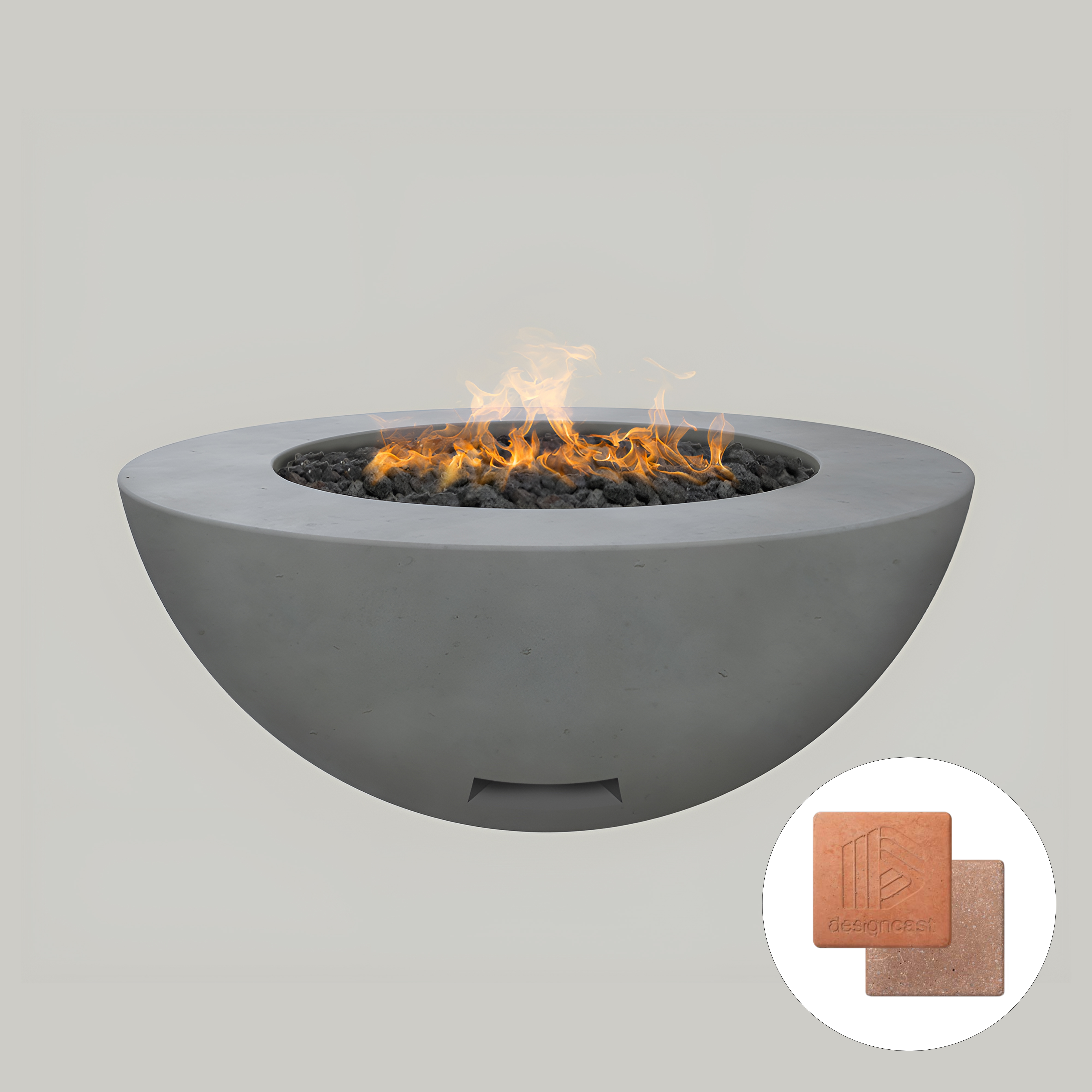 Round Fire Table