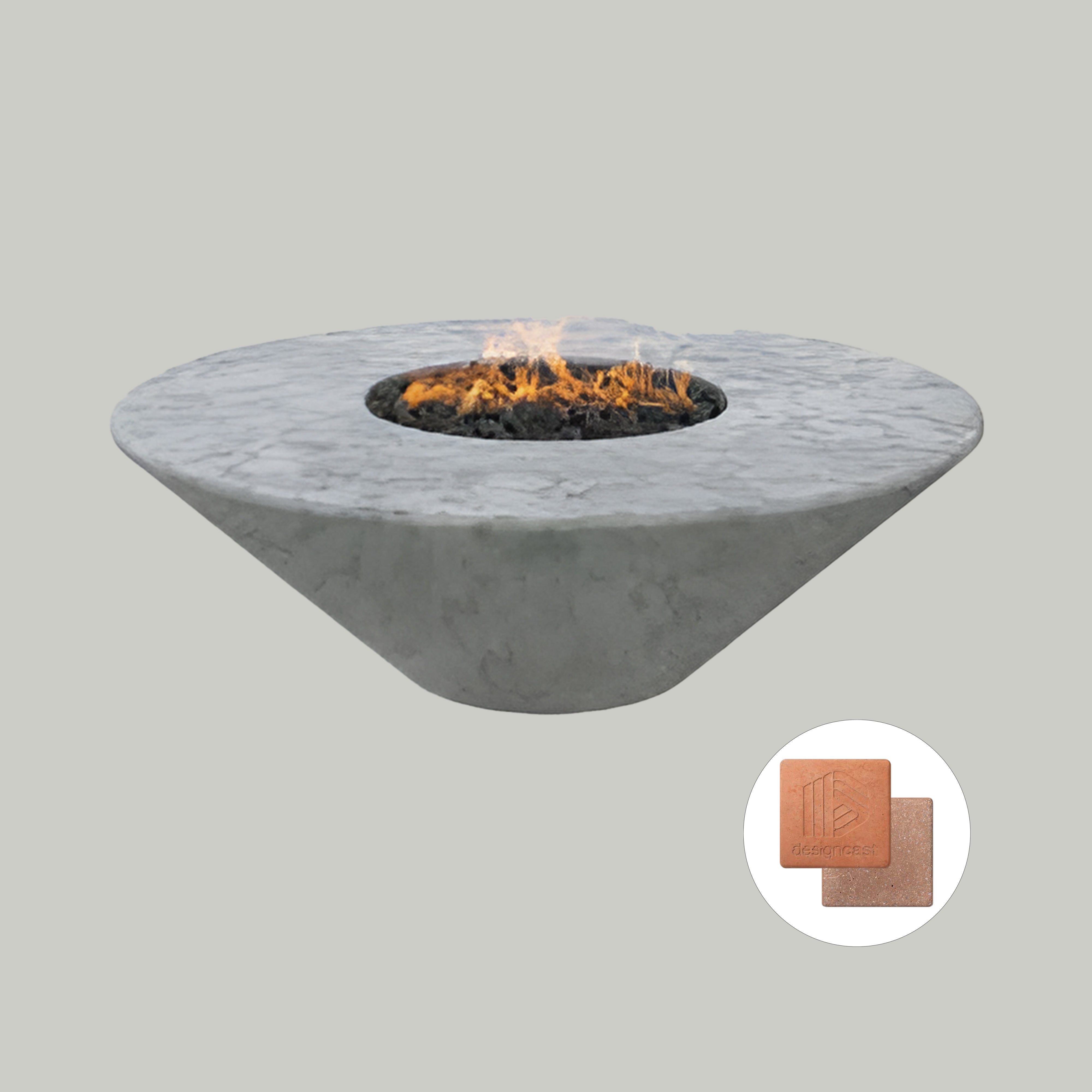 Round Oblique Fire Table