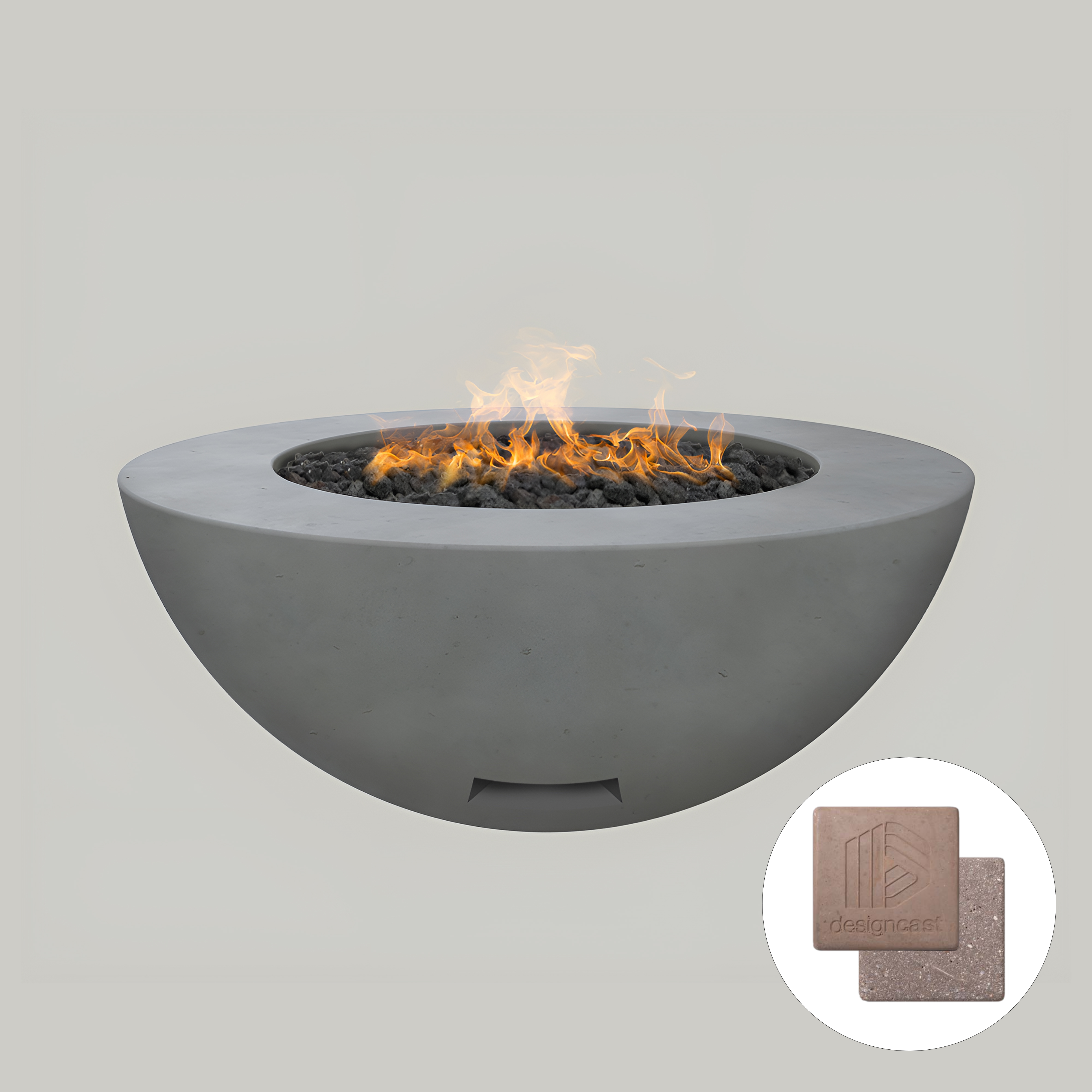 Round Fire Table