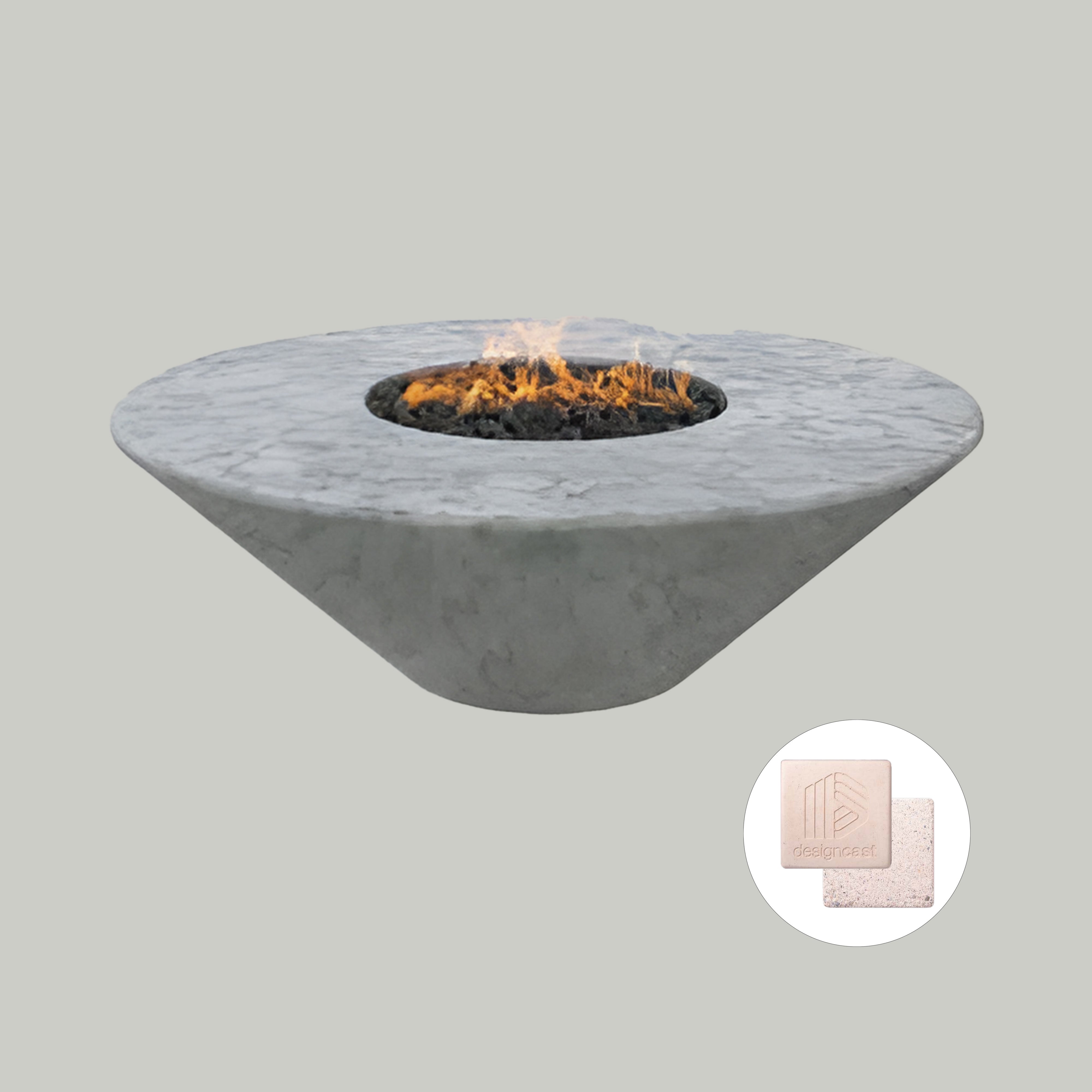 Round Oblique Fire Table