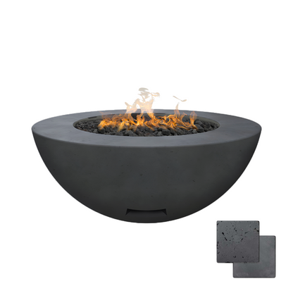 Round Fire Table | Modern GFRC Firepit