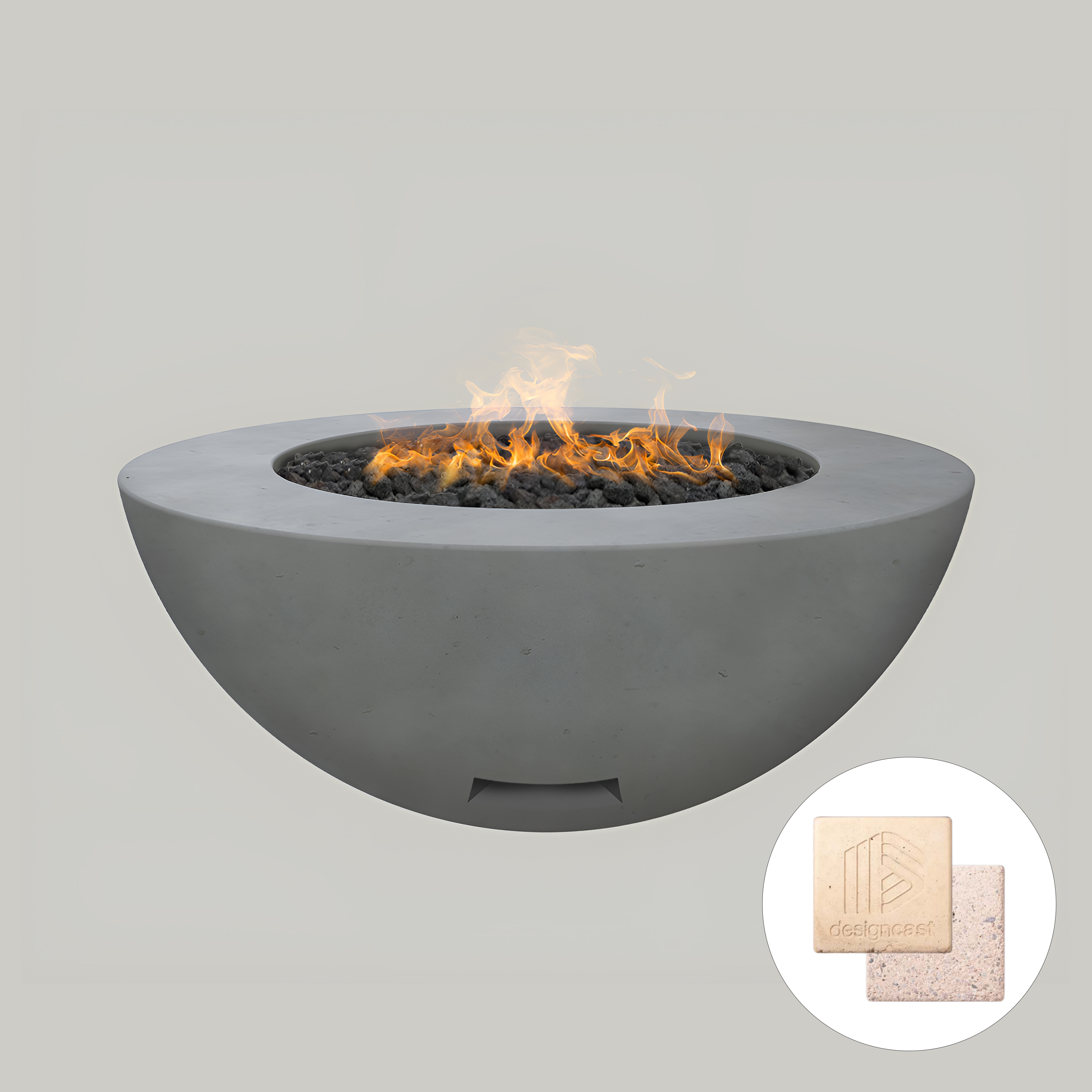 Round Fire Table