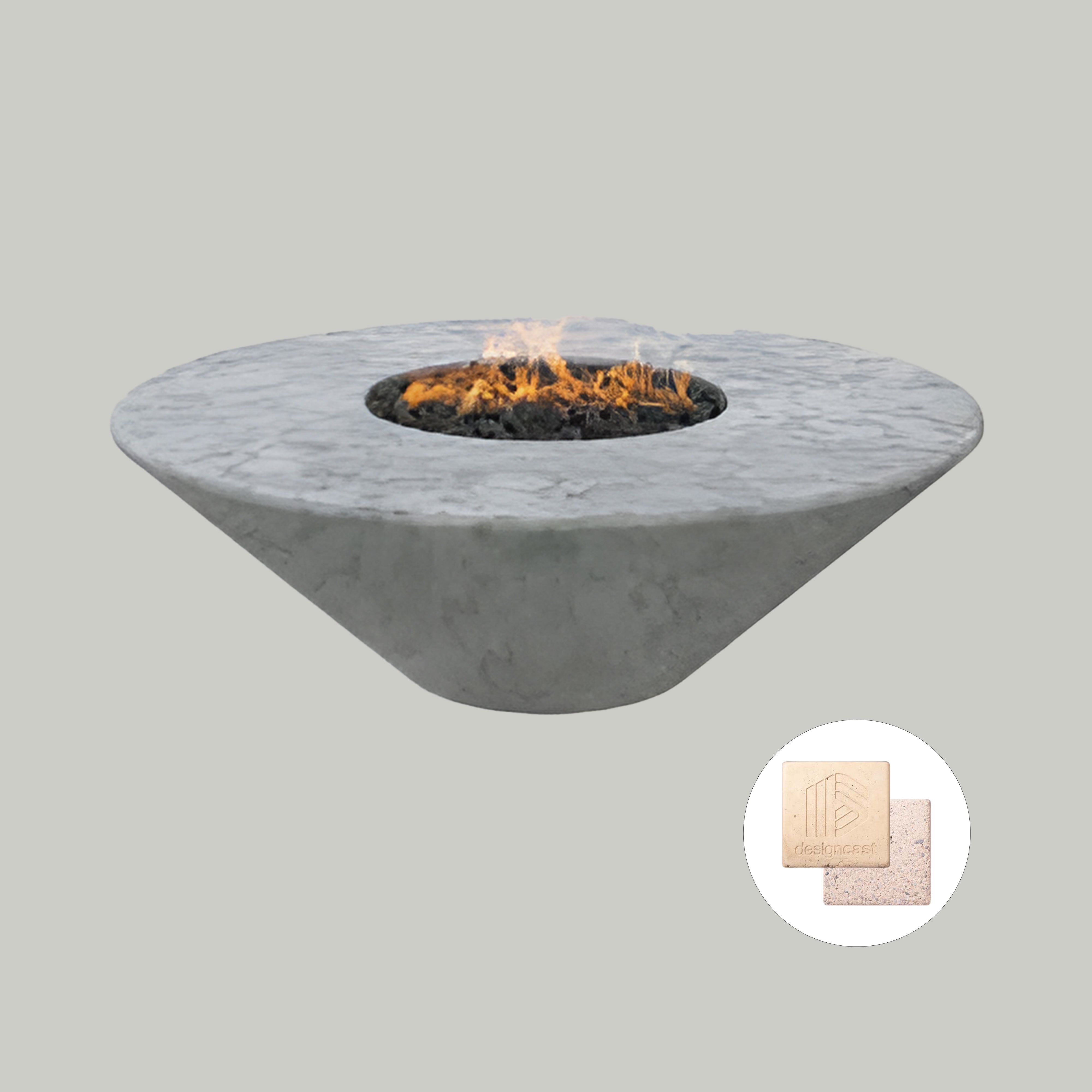 Round Oblique Fire Table