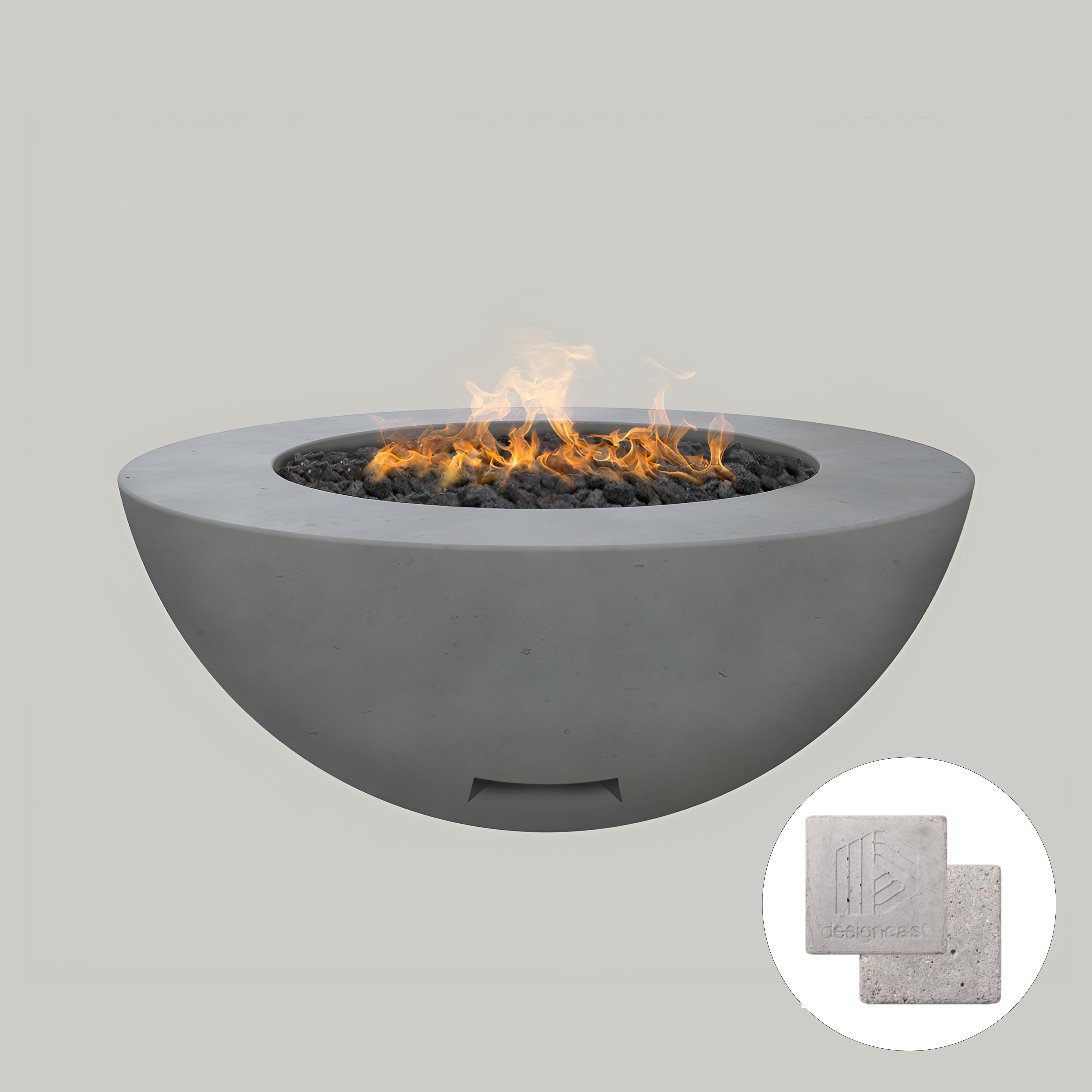 Round Fire Table