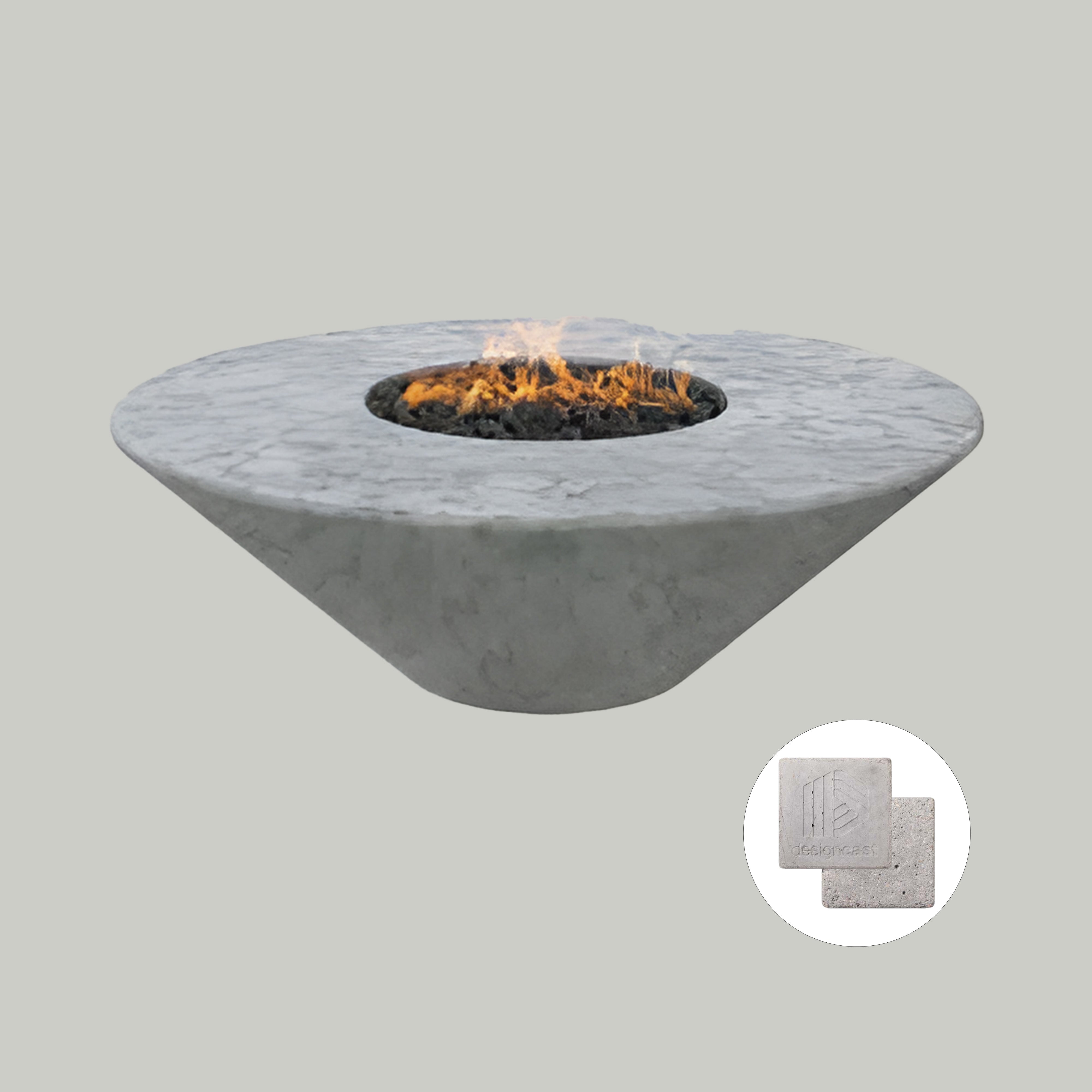 Round Oblique Fire Table