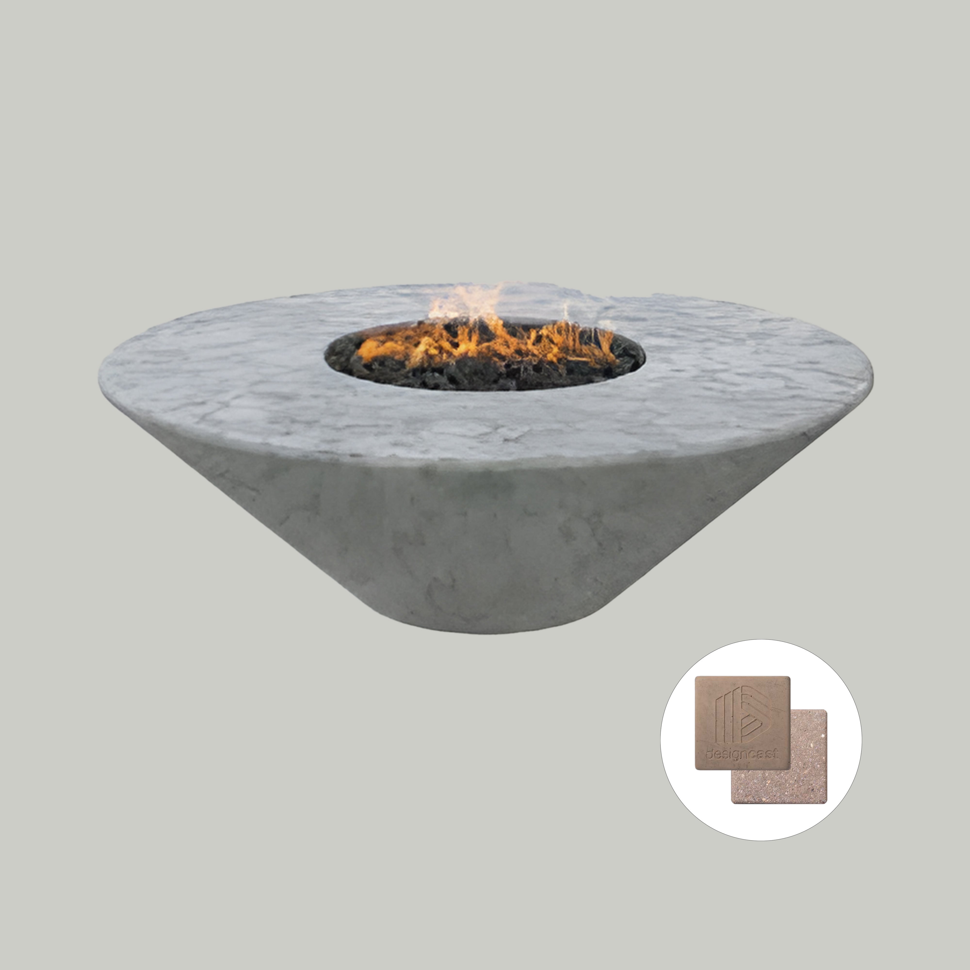 Round Oblique Fire Table