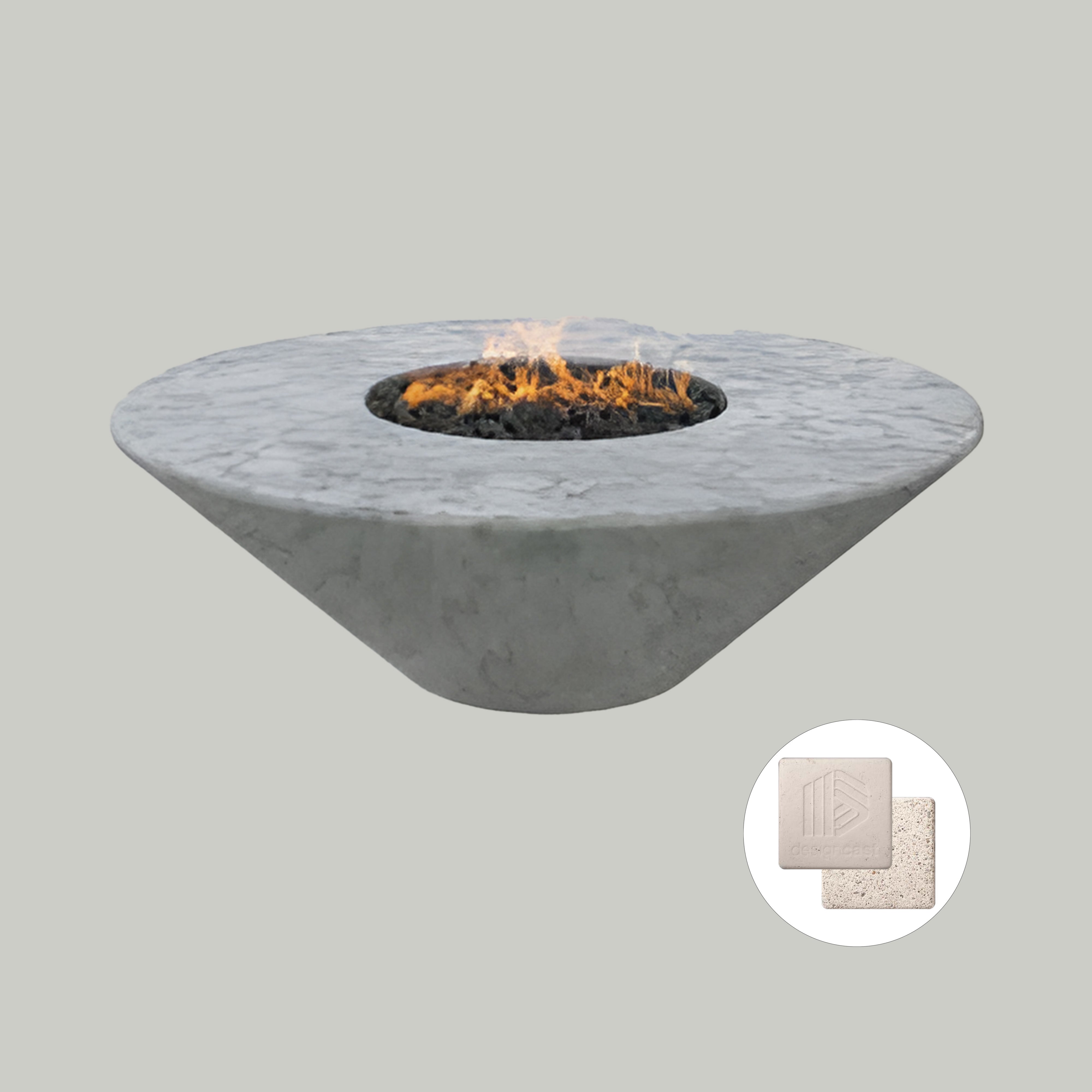 Round Oblique Fire Table