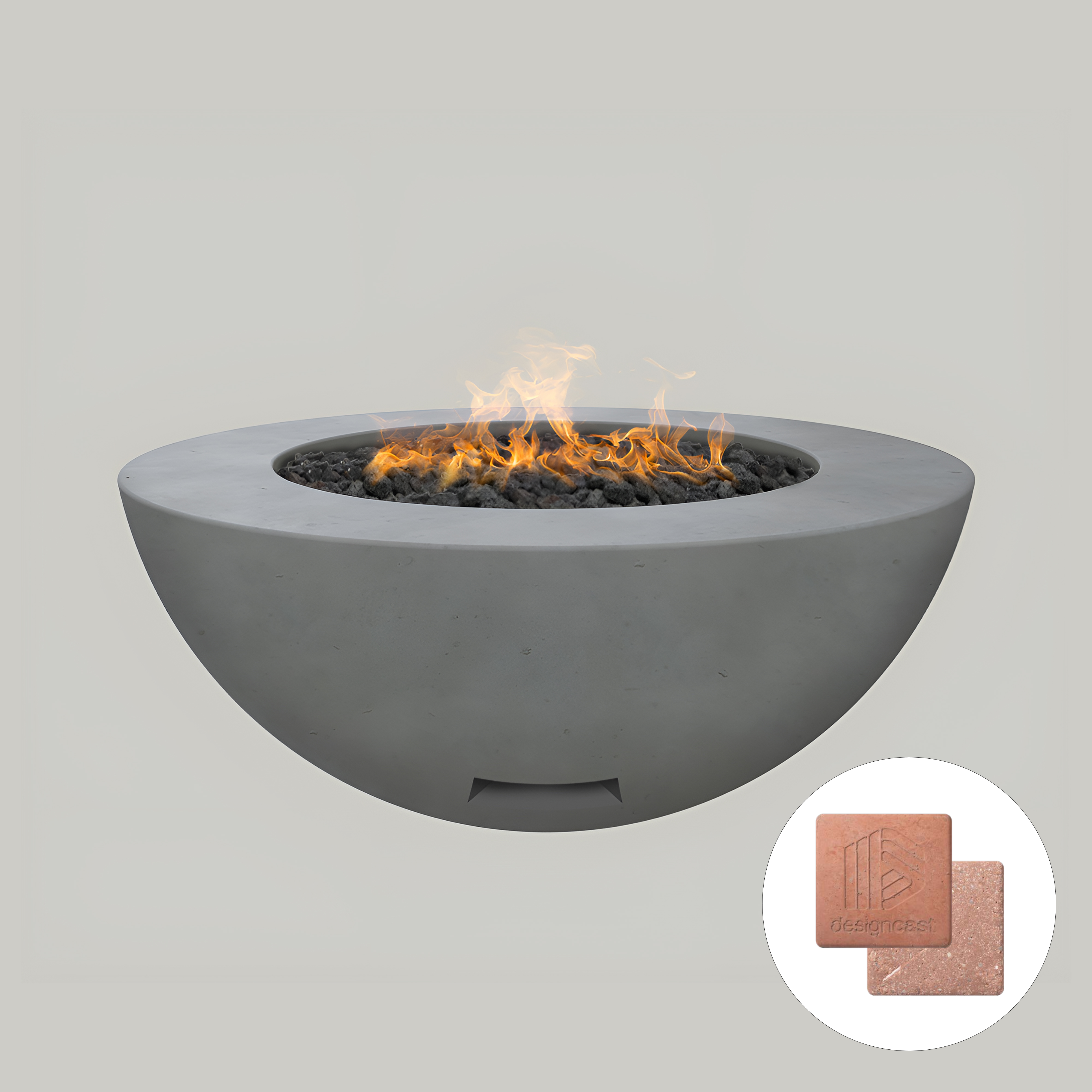 Round Fire Table