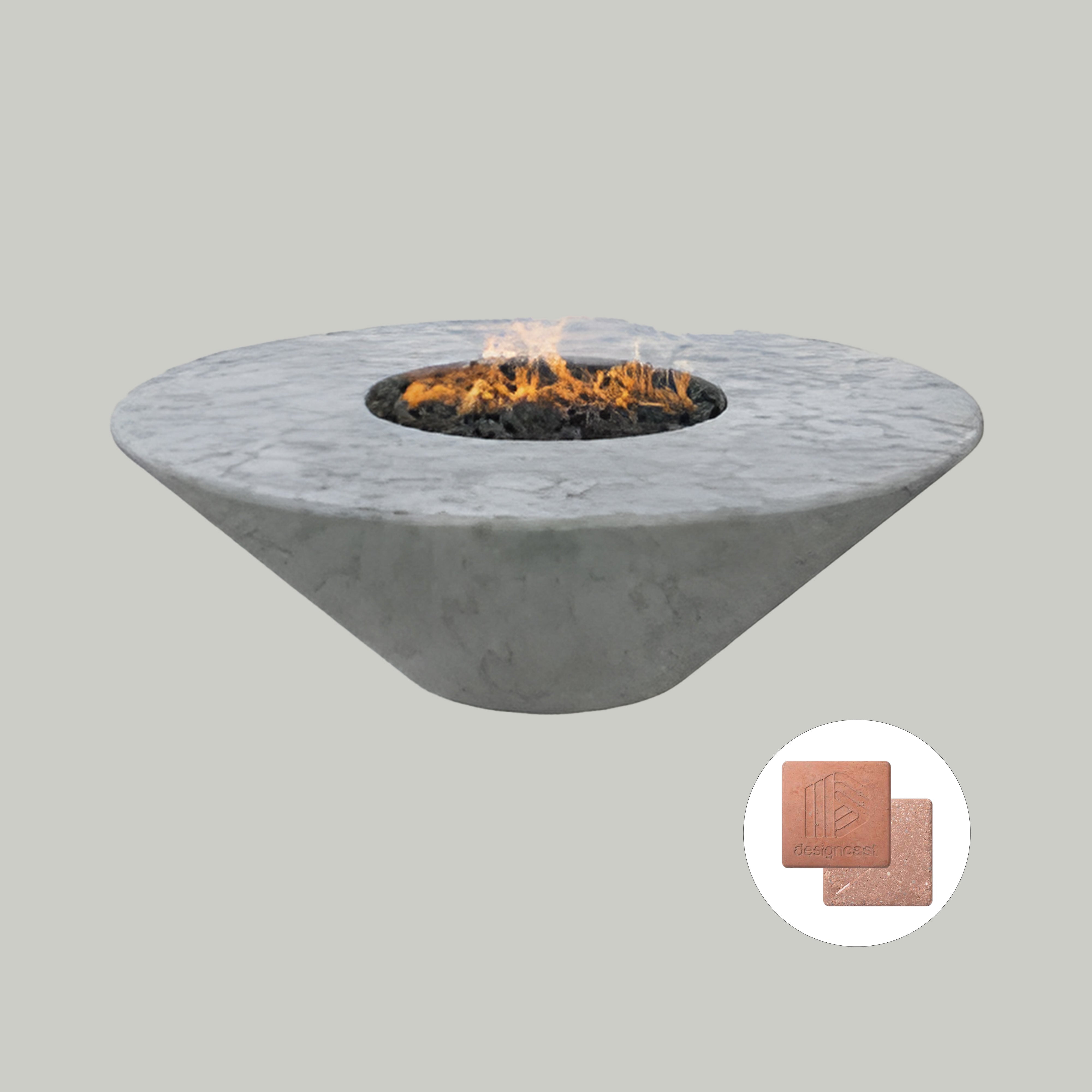 Round Oblique Fire Table