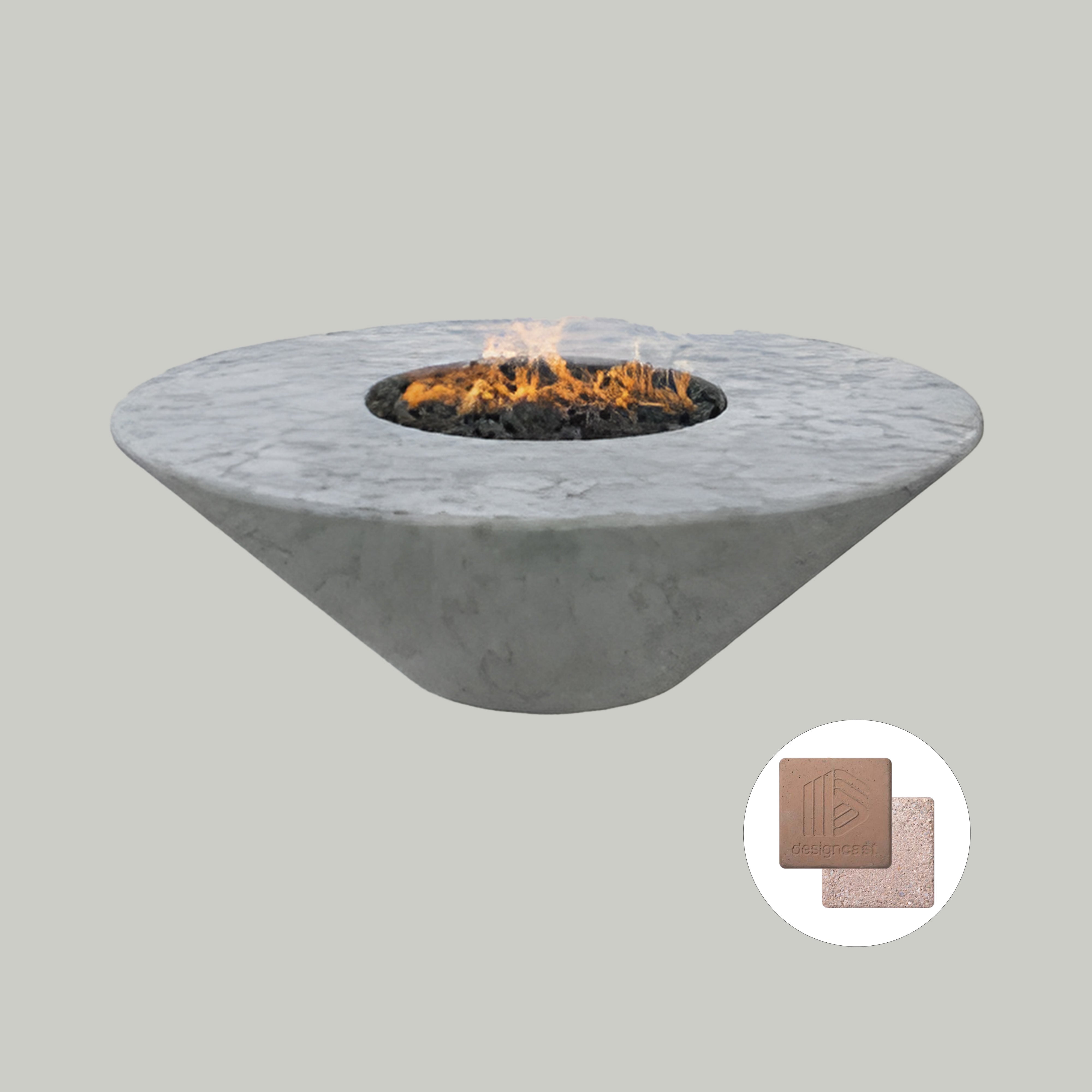 Round Oblique Fire Table