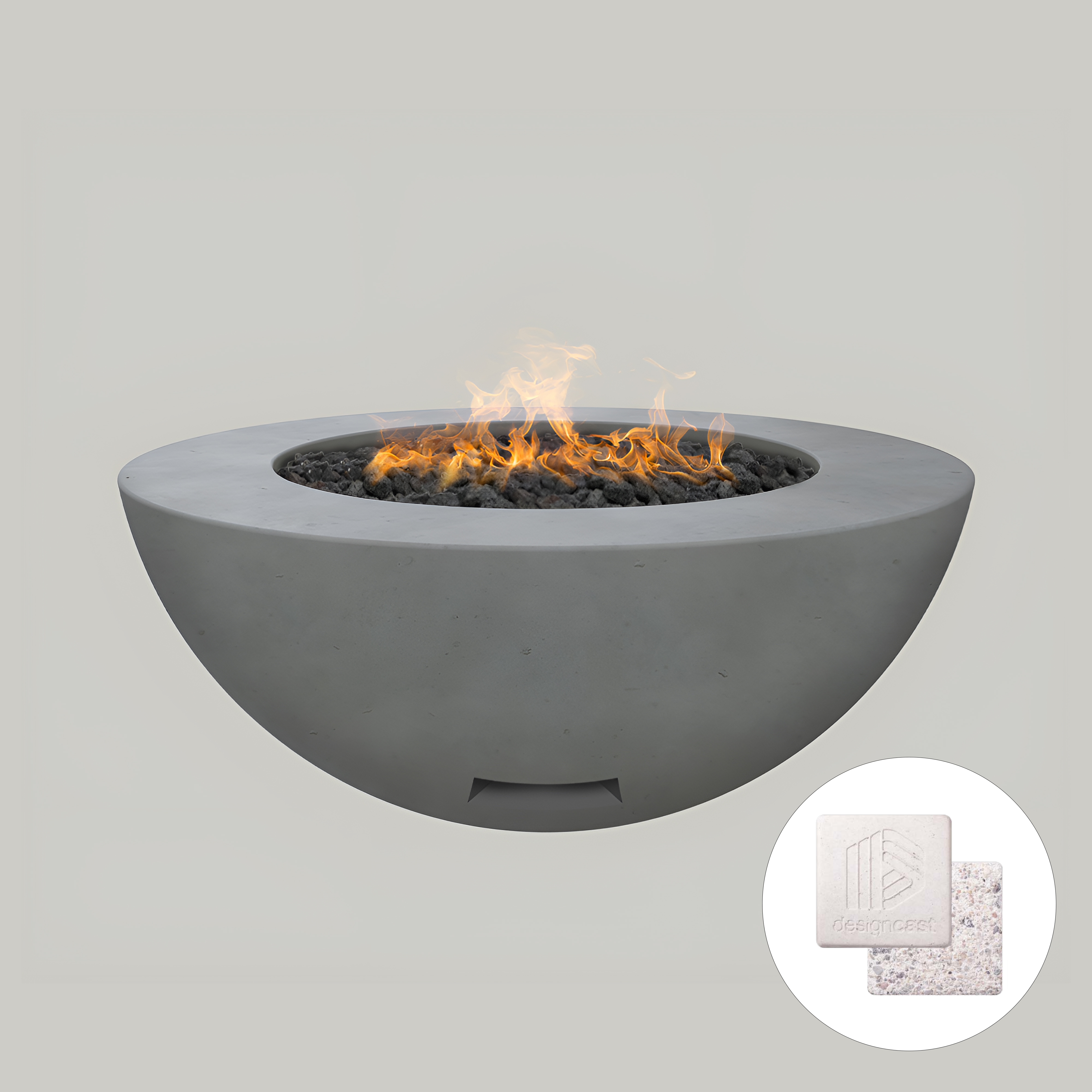 Round Fire Table