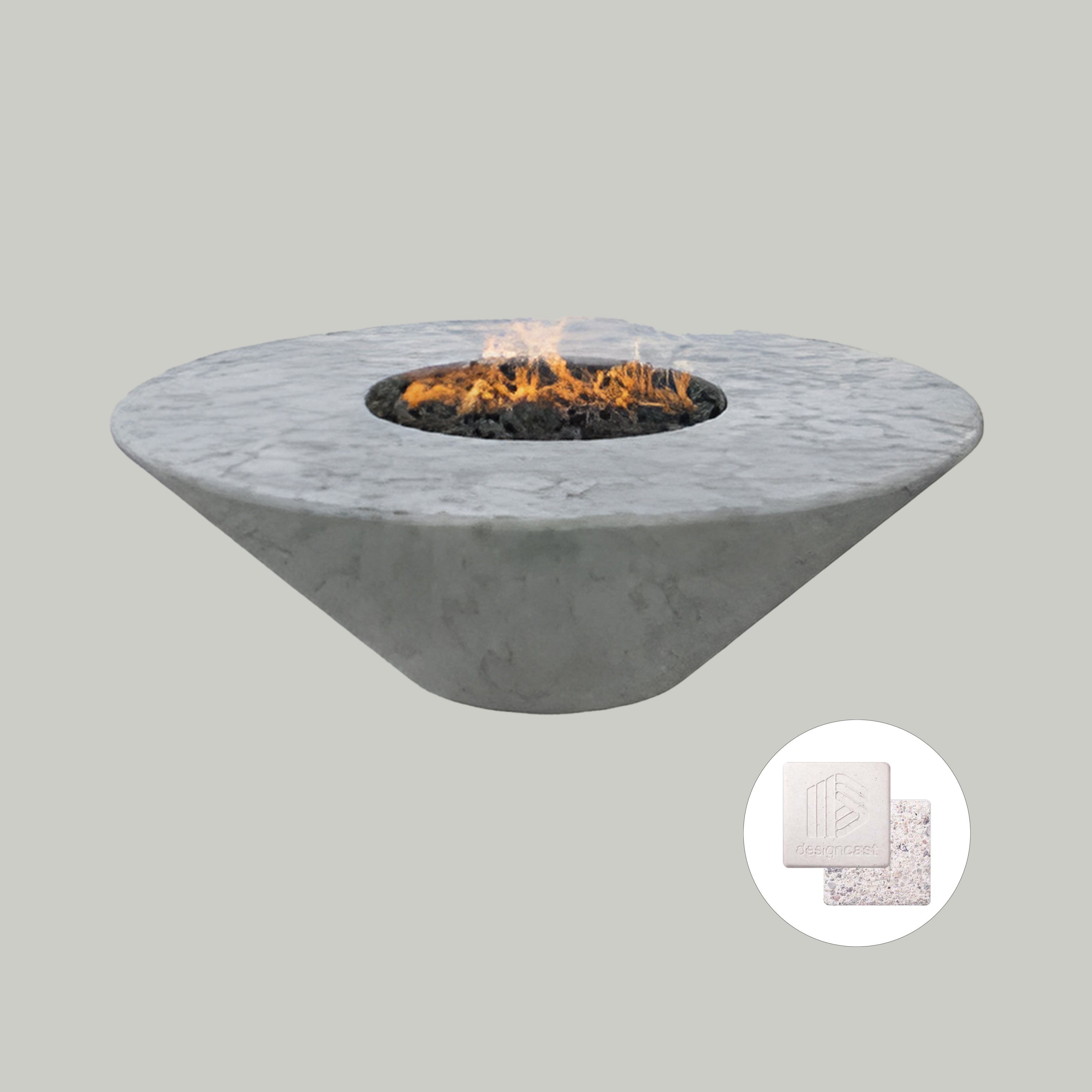 Round Oblique Fire Table