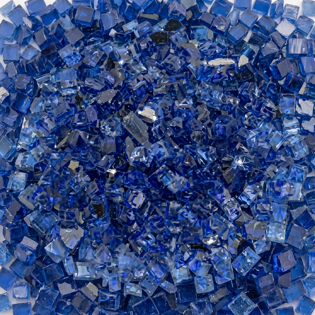 Classic Fire Glass — Cobalt