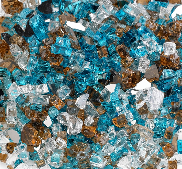 Mixed Fire Glass