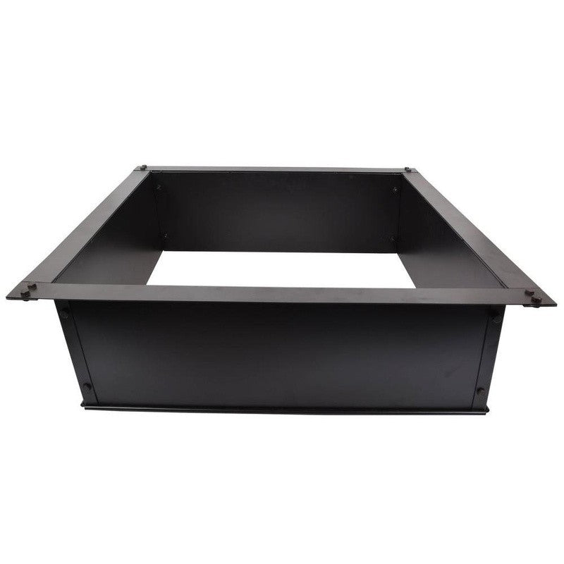 TessaRai Rectangle Fire Pit Kit: Manual Ignition detail